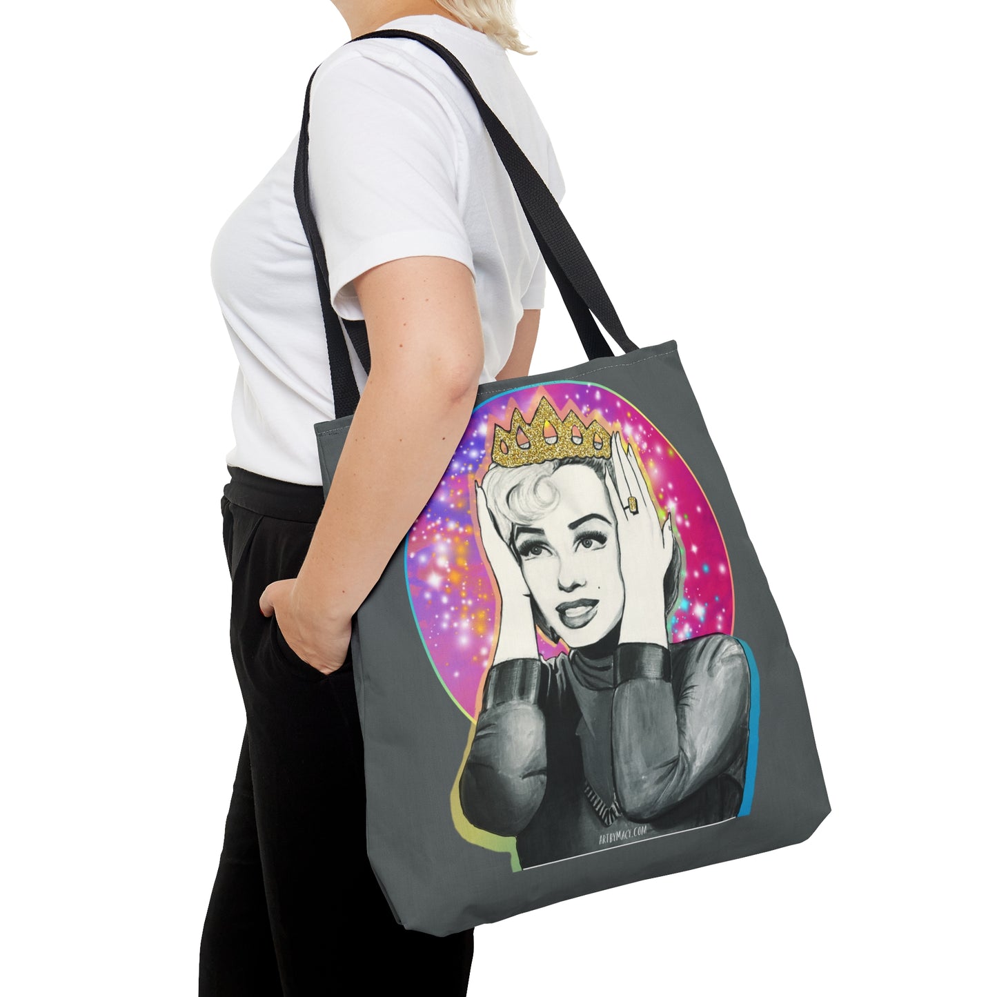 Queen Marilyn Tote- Gray