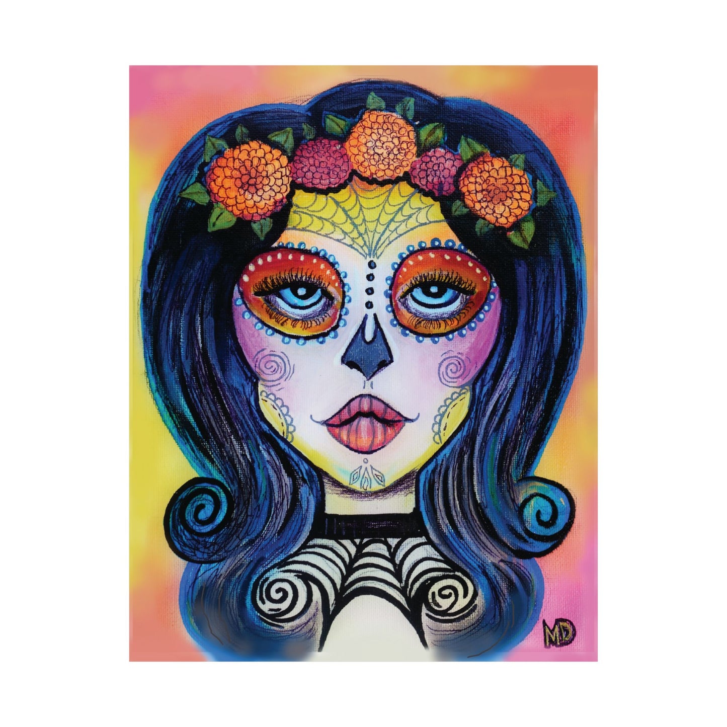 Marigold Sugar Skull