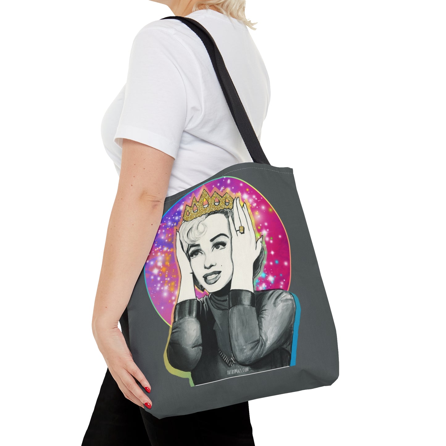 Queen Marilyn Tote- Gray