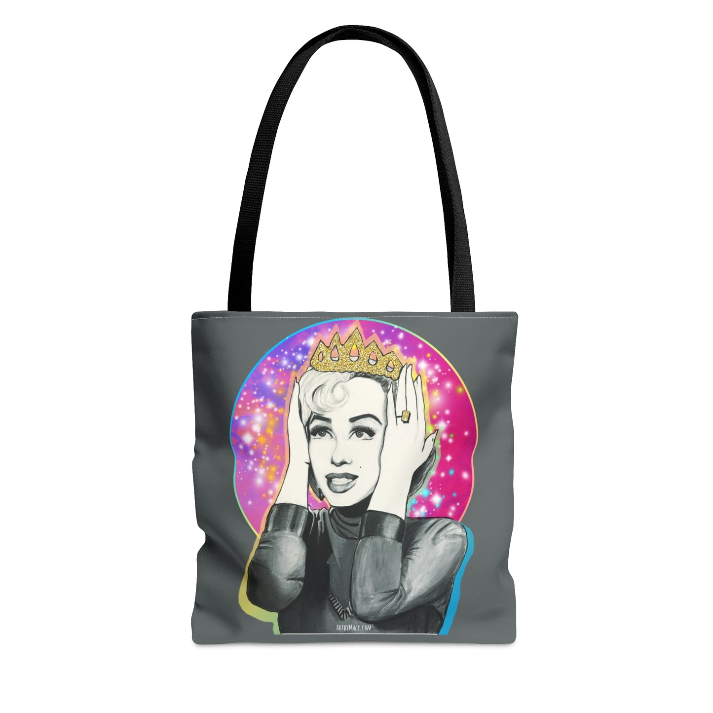 Queen Marilyn Tote- Gray