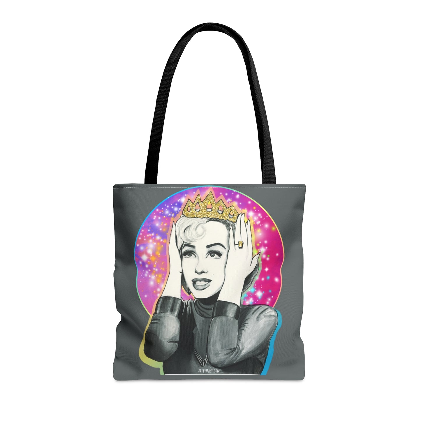 Queen Marilyn Tote- Gray