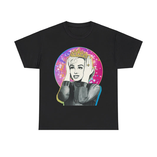 Art By Macy- Marilyn Monroe Art- Gentlemen Prefer Blondes -  Unisex- T-shirt- Original Artwork- Multicolor- Cotton- New- Up to 5x