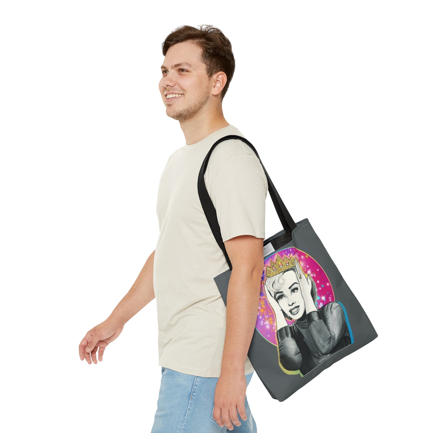 Queen Marilyn Tote- Gray