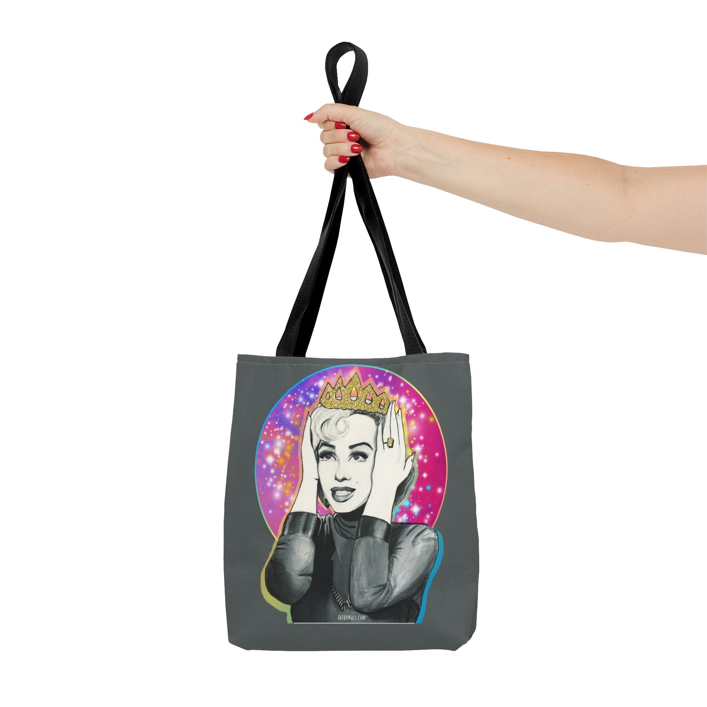 Queen Marilyn Tote- Gray