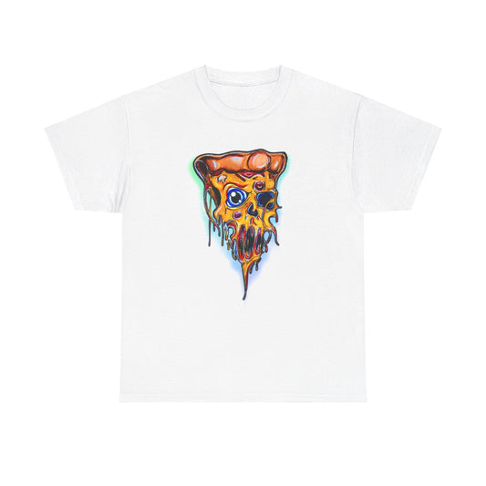 Zombie Pizza! Horror Foodie Tee up to 5XL